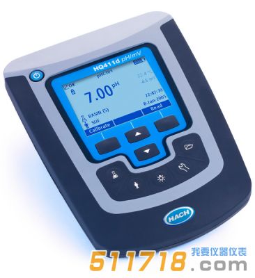 美國HACH HQ411d臺式pH/ORP分析儀