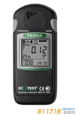 烏克蘭ECOTEST MKS-05(帶藍(lán)牙)個(gè)人劑量計(jì)