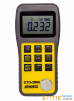 美國(guó)Phase II(菲思圖) UTG-2800超聲波測(cè)厚儀