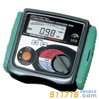日本KYORITSU(共立) MODEL 3007A絕緣電阻測試儀