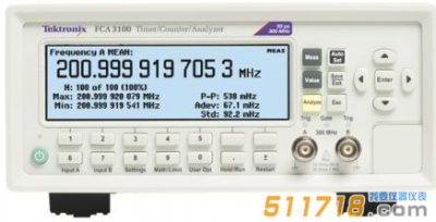 美國Tektronix(泰克) FCA3100定時器/計數(shù)器/分析儀