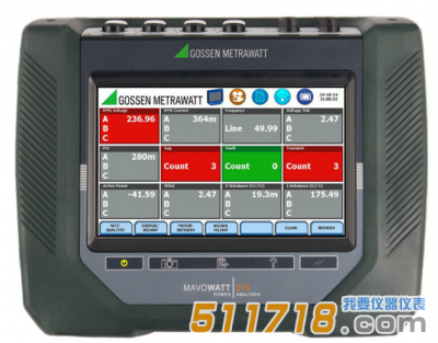 德國GMC-Instruments MavoWatt 270電能質(zhì)量分析儀