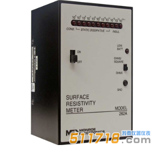美國(guó)MONROE 262A表面電阻率測(cè)試儀
