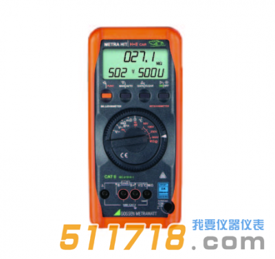 德國(guó)GMC-I METRAHIT H+ECAR絕緣電阻測(cè)試儀