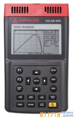 美國AMPROBE(安博) SOLAR-600太陽能分析儀