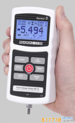 美國Mark-10 Series 5系列M5-2-5-10-20-50-100測力計(jì)