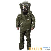 法國雷克蘭 CT4-A450 B級(jí)呼吸器內(nèi)置型防化服