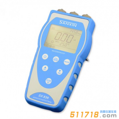 SX836便攜式PH/電導(dǎo)率/溶解氧儀