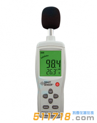 ?，擲MART SENSOR AS824數(shù)字噪音計