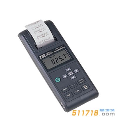 臺(tái)灣泰仕 TES-1304列表式溫度計(jì)(帶打印)
