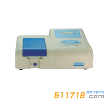 754紫外可見分光光度計