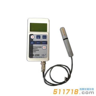 HW200溫濕度記錄儀