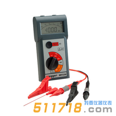 美國(guó)Megger MIT200系列絕緣和連續(xù)性測(cè)試儀