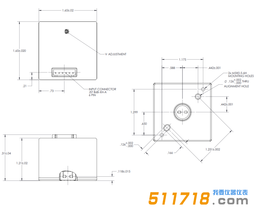 1683359679335979.png 美國Excelitas μPAX-3 2W脈沖氙光源尺寸.png